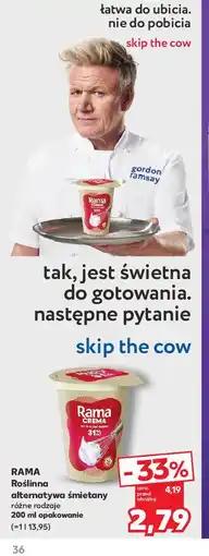 Kaufland Śmietana 31 % Rama crema oferta