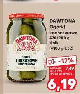 Kaufland Ogórki luksusowe Dawtona oferta
