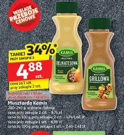 Auchan Musztarda grillowa Kamis oferta