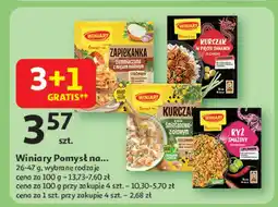 Auchan Ryż smażony po indyjsku Winiary pomysł na oferta