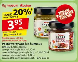 Auchan Pasta szpinakowa z bakłażanem Auchan różnorodne (logo czerwone) oferta