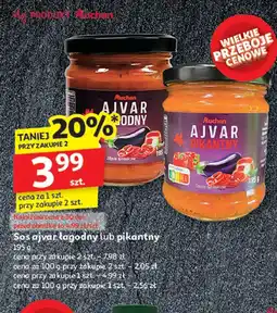 Auchan Ajvar łagodny Auchan oferta