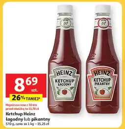 Auchan Ketchup pikantny Heinz oferta