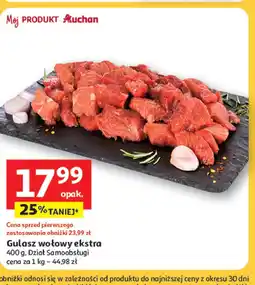 Auchan Gulasz wołowy Auchan oferta