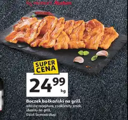 Auchan Boczek bałkański na grill Auchan różnorodne (logo czerwone) oferta