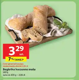 Auchan Bagietka korzenna mała oferta