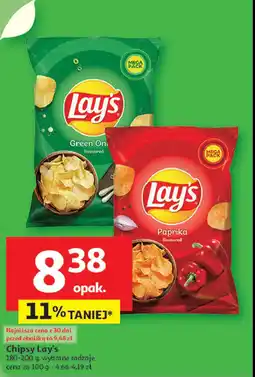 Auchan Chipsy zielona cebulka Lay's Frito lay lay's oferta