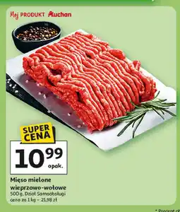 Auchan Mięso mielone wieprzowo-wołowe Auchan oferta