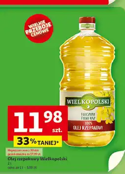 Auchan Olej Wielkopolski rzepakowy oferta