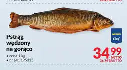 Makro Pstrąg wędzony Metro Chef oferta