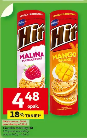 Auchan Ciastka Hit oferta