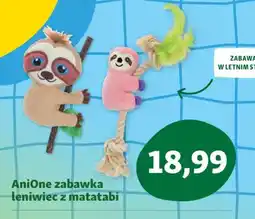 Maxi Zoo AniOne zabawka leniwiec z matatabi oferta