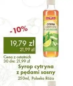Organic Farma Zdrowia Syrop cytryna z pędami sosny oferta