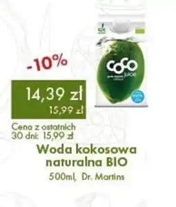Organic Farma Zdrowia Woda kokosowa naturalna BIO oferta