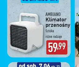 ALDI Ambiano Klimator przenony oferta