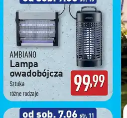 ALDI Ambiano Lampa owadobjcza oferta