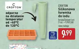 ALDI Crofton Silikonowa foremka do lodu oferta