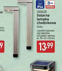 ALDI Casalux Solarna lampka chodnikowa oferta