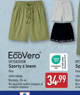 ALDI EcoVero UP2Fashion Szorty z lnem oferta