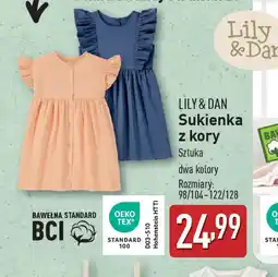 ALDI Lily BIO Dan Sukienka z kory oferta