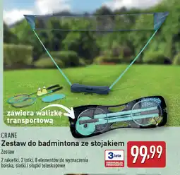 ALDI Crane Zestaw do badmintona ze stojakiem oferta