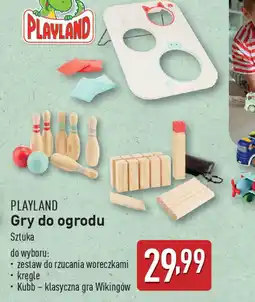 ALDI Playland Gry do ogrodu oferta