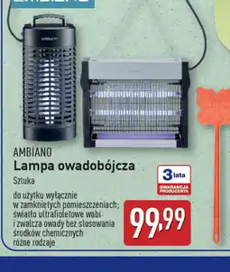 ALDI Ambiano Lampa owadobjcza oferta