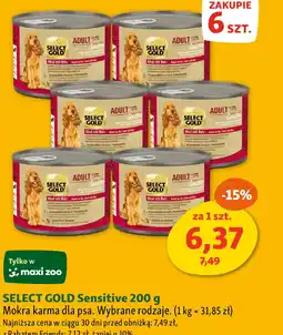 Maxi Zoo SELECT GOLD Sensitive oferta