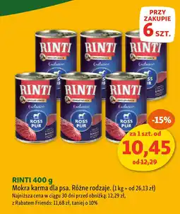 Maxi Zoo Mokra karma dla psa Rinti oferta