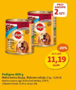 Maxi Zoo Mokra karma dla psa Pedigree oferta
