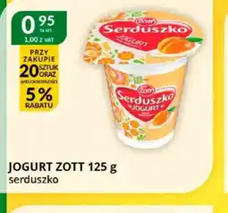 Eurocash Cash & Carry Jogurt Zott Serduszko oferta