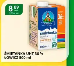 Eurocash Cash & Carry Smietanka UHT 36% Lowicz oferta