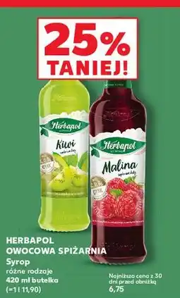 Kaufland Syrop malina Herbapol oferta