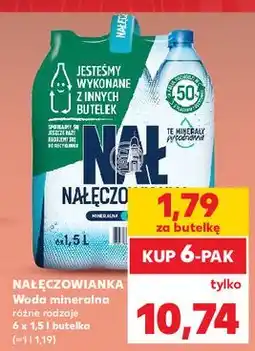 Kaufland Woda niegazowana Nałęczowianka oferta