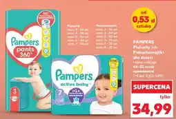 Kaufland Pieluszki dla dzieci 7 Pampers Active Baby oferta
