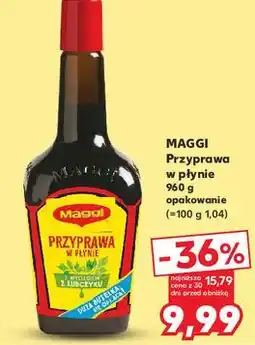 Kaufland Przyprawa w płynie Maggi oferta