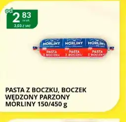 Eurocash Cash & Carry Pasta z boczku, boczek wędzony parzony Morliny oferta