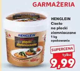 Kaufland Placki ziemniaczane Henglein oferta