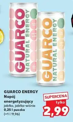 Kaufland Napój energetyczny jabłkowy Guarco oferta