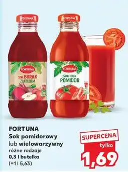 Kaufland Sok burak z jabłkiem Fortuna oferta
