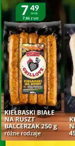 Eurocash Cash & Carry Kiełbaski białe na ruszt Balcerzak oferta