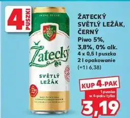 Kaufland Piwo Zatecky 0% oferta