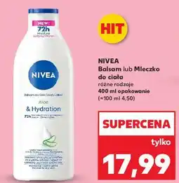 Kaufland Mleczko do ciała aloe & hydration Nivea oferta