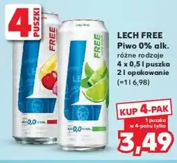Kaufland Piwo Lech Free Cherry Plum oferta