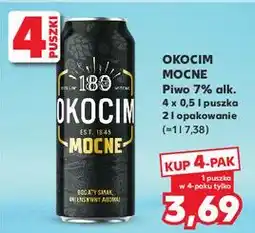 Kaufland Piwo Okocim Mocne Dubeltowe oferta