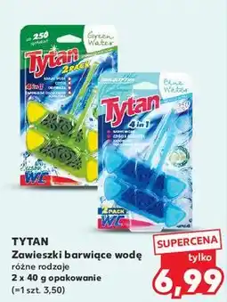 Kaufland Zawieszka do wc green water Tytan 4In1 oferta