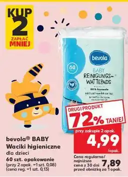 Kaufland Waciki higieniczne Bevola Baby oferta