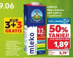 Kaufland Mleko 3.2 % Łowicz 1906 Łowickie oferta