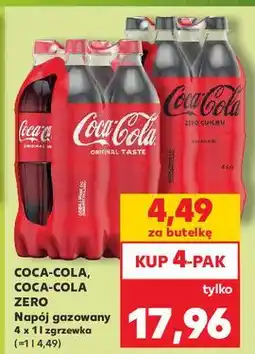 Kaufland Napój Coca-Cola Zero oferta