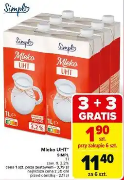 Carrefour Mleko 3.2% UHT Simpl oferta